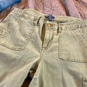 NWOT Isaac Mizrahi Live! Black Cargo Pants